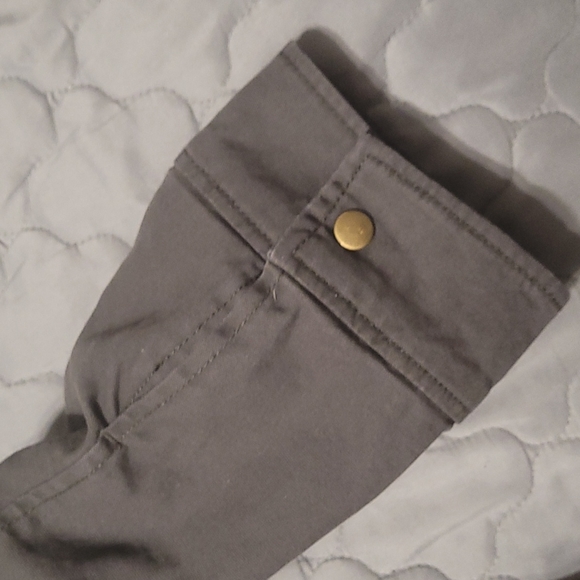 Washed Black Lined Utility Jacket in Washed Black Colour - Picture 6 of 6